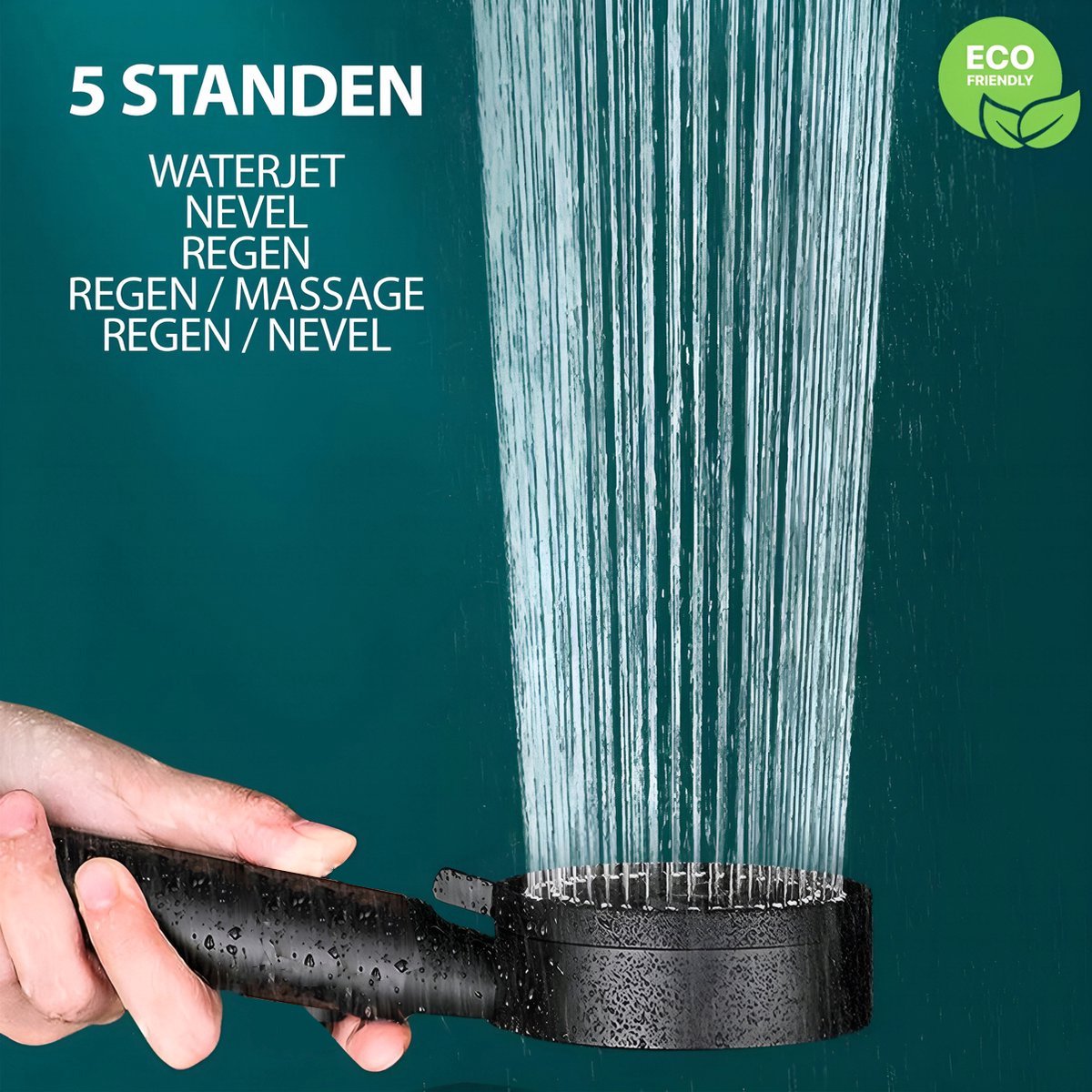 Waterbesparende Power-Shower Original X60 Douchekop - Bespaar tot 35% - Hoge Druk