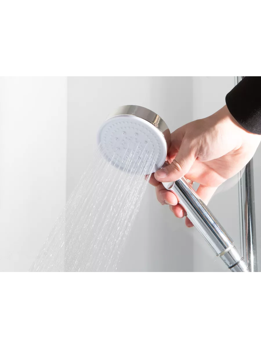 Waterbesparende Power-Shower Original X60 Douchekop - Bespaar tot 35% - Hoge Druk Zilver