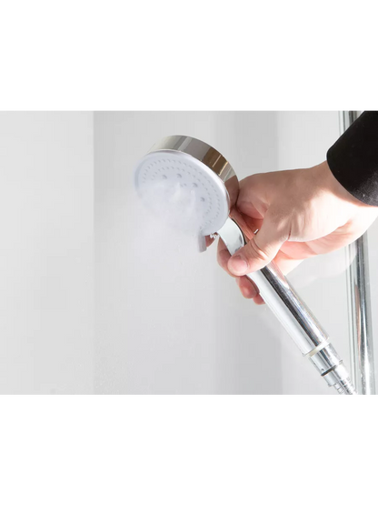 Waterbesparende Power-Shower Original X60 Douchekop - Bespaar tot 35% - Hoge Druk Zilver