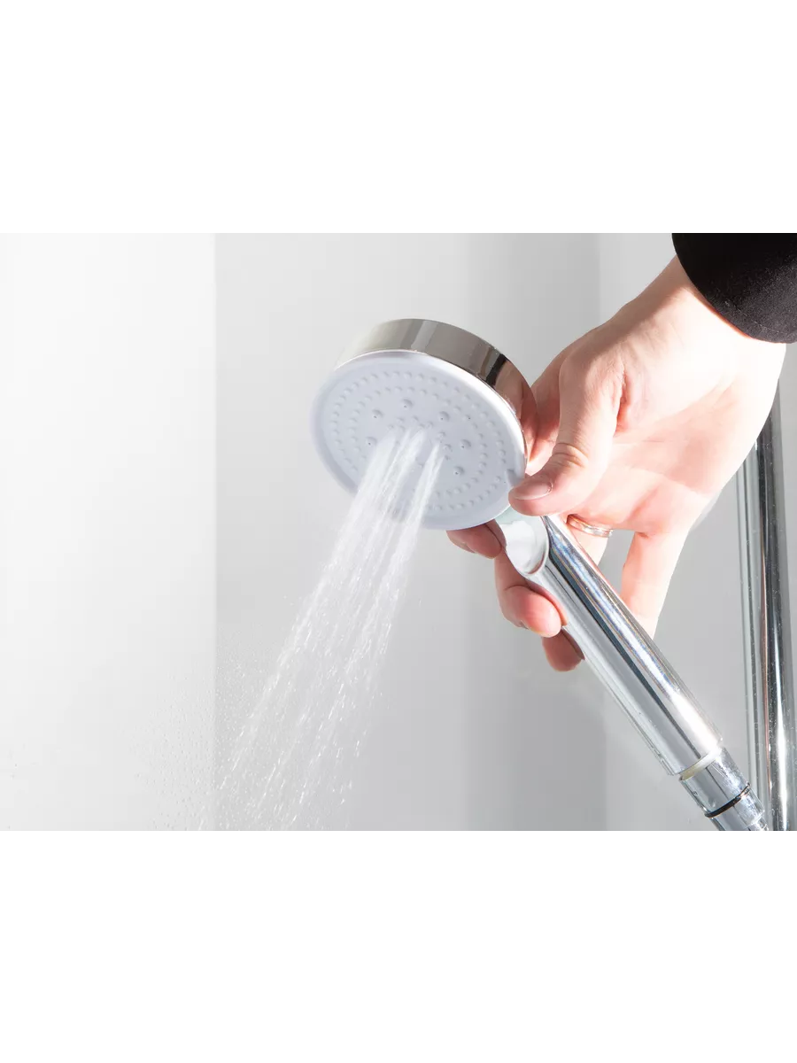 Waterbesparende Power-Shower Original X60 Douchekop - Bespaar tot 35% - Hoge Druk Zilver