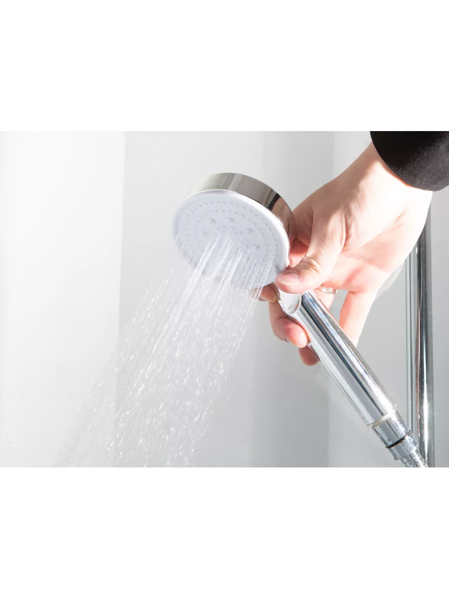 Waterbesparende Power-Shower Original X60 Douchekop - Bespaar tot 35% - Hoge Druk Zilver